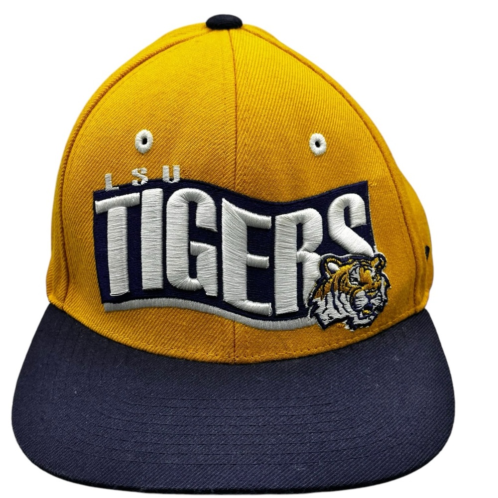 LSU Tigers Cap Hat Zephyr Yellow Purple SnapBack